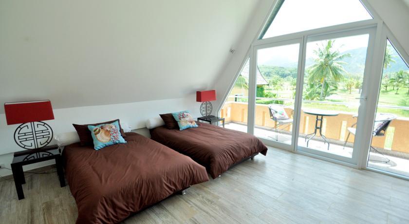 White Dragon Sea View Villa Koh Chang Rum bild
